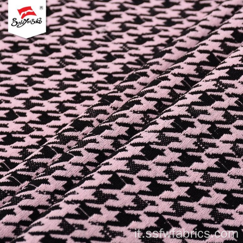 Tessuto jacquard stampato in poliestere resistente